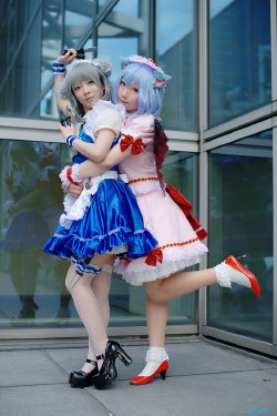 Remilia & Sakuya (Hazuki Minami & Maropapi)