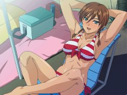 Free Hentai Image Set Gallery: [H-GIF] Boin Mika + Densya Boin