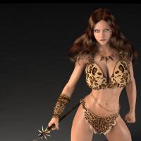 Free Hentai Misc Gallery: Cavewoman Tentacle Story (Killy972)