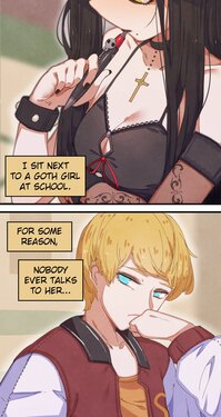Goth Girl & Jock