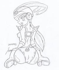 Free Hentai Western Gallery: My miny Roll.exe Sketches work_2