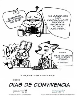 [Peanut-K] Cohabiting Days (Zootopia) (Spanish) (On Going) [Landsec]