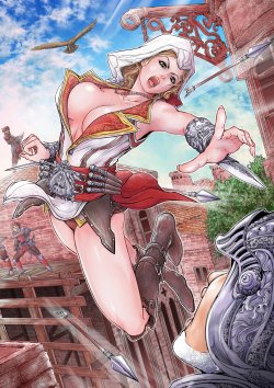 Free Hentai Image Set Gallery: Assassin's xxx2 fanart female version