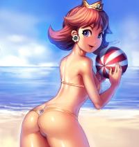 Free Hentai Image Set Gallery: Princess Daisy Collection Part 03
