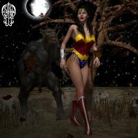 Free Hentai Misc Gallery: [Chup@Cabra] Diana vs The Lycan (Wonder Woman)