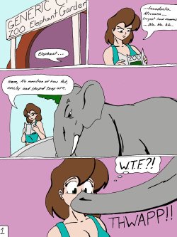 Free Hentai Western Gallery: [Skyhammer] Girl into Elephant