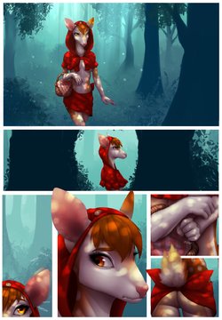 Free Hentai Western Gallery: [Celeste] Little Red Riding Deer[Russian][Ongoing][M3skal1n]