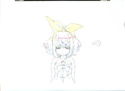 SHIROBAKO設定資料集＆原画集セット特典「えくそだす！あるぴん『私、知ってた！』シーンの複製原画」(Scan by 仆街仙人掌)