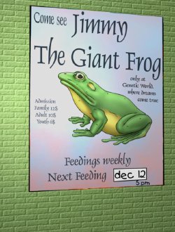 THE GIANT FROG (CARNIVORE CAFE)