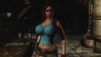Free Hentai Misc Gallery: Skyrim Lara Croft))