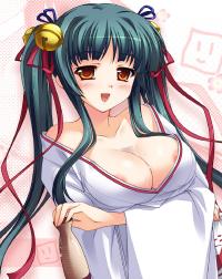 Free Hentai Image Set Gallery: miko