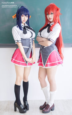 [Hana Bunny & Hane Ame] Rias & Akeno