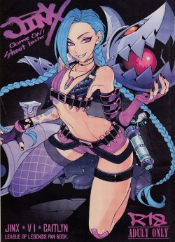 Free Hentai Doujinshi Gallery: (FF23) [Turtle.Fish.Paint (Hirame Sensei)] JINX Come On! Shoot Faster (League of Legends) [Russian] [Eater Arker]
