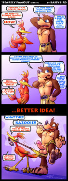 [BassyWolfeh] Bearely Famous (Banjo-Kazooie, Yooka-Laylee)