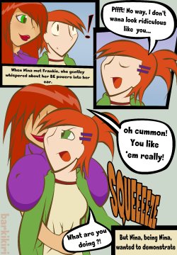 [BarkIkiri] Nina and Her BE Powers (Foster's Home For Imaginary Friends, Final Fantasy VII)