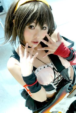 Cute asian cosplayer
