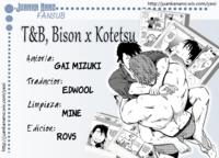 [Rycanthropy (Mizuki Gai)] T&B - Bison x Kotetsu [Spanish]