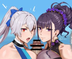 [Kunaboto] Tomoe Gozen & Murasaki Shikibu Double Paizuri Battle