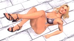 RUMBLE ROSE XX Dixie Clemets (Game Image)