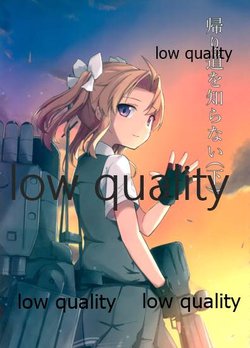 (C97) [Chou Neji (Kakizaki)] Kaerimichi o Shiranai (Ge) (Kantai Collection -KanColle-)