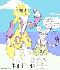 Free Hentai Western Gallery: [Yiffer] Digivolve IceCream BE (Digimon) [Colorized]