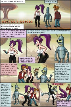 Futurotica Comics (Futurama and Star Trek Parodies)
