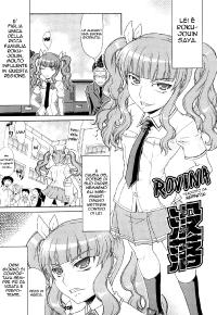 Free Hentai Manga Gallery: [Gura Nyuutou] Botsuraku - Rovina (from Futa Mata) [Italian]