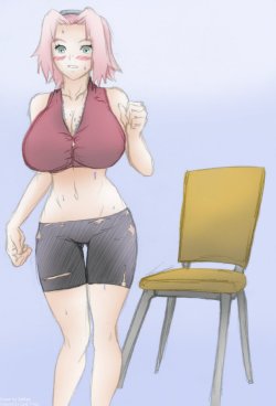 [Zahkey] Sakura Growth Sequence (Naruto) [Colorized]