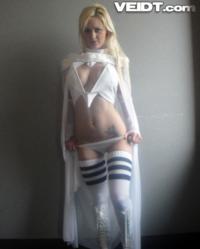 Free Hentai Cosplay Gallery: Veidt - Jessica as White Queen of the X-Men