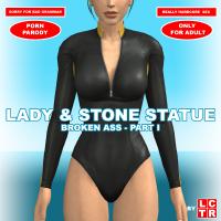 Free Hentai Misc Gallery: Lady & Stone Statue: Broken Ass - Part I