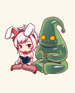 Free Hentai Image Set Gallery: Sieyarelow Riven x Zac Rework League [korean]