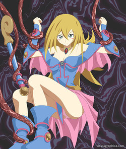 [AbyssGraphica] Black Magician Girl Datsui Game (Yu-Gi-Oh!)