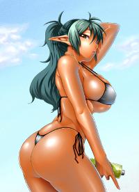 Free Hentai Image Set Gallery: Queens Blade pics (Echidna, Alleyne, Airi)