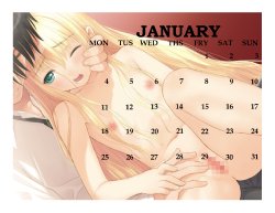 Free Hentai Image Set Gallery: universal ek-ek 2010 calendar ( lolicon set#00)