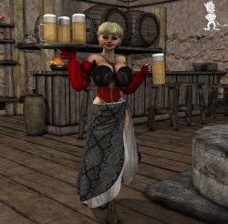 [Chup@Cabra] Halfling Bar Maid