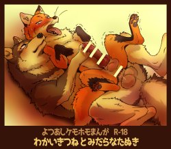 Free Hentai Doujinshi Gallery: Tanuki × Fox