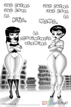 Free Hentai Western Gallery: [RVAComics] Que buena que esta la hija, que buena que esta la mama - La abstinencia termina