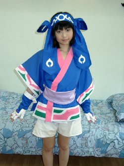 [ANGEL COSPLAY05] Nude Cosplay Rimururu (Samurai Spirits) & Yuffy (Final Fantasy VII) @ Anna Kuraki & Sayumi Aoki