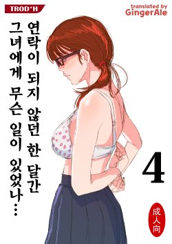 Free Hentai Doujinshi Gallery: [TROD*H] Renraku Torenakatta Ikkagetsukan Kanojo ni Nani ga Atta no ka... 4 [Korean] [GingerAle]