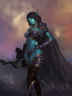 Sylvanas Windrunner, the Queen of the Forsaken