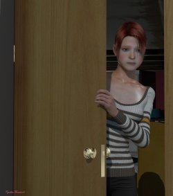 Living Alone - Yanagida Fumita CGI fan art