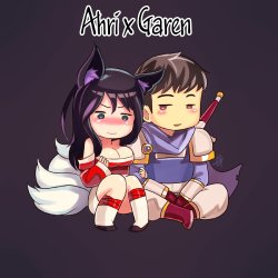 Free Hentai Doujinshi Gallery: [Sieyarelow] Ahri x Garen (League of Legends)