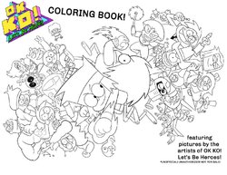 OK KO! Let's Be Heroes Coloring Book OK KO! Let's Be Heroes Coloring Book