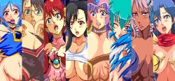Free Hentai Game CG Set Gallery: [NONKI] QUEEN'S AXE (ver.FINAL) (Animated scenes)