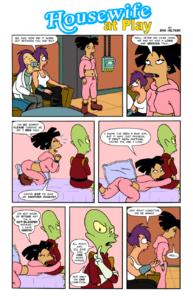 Free Hentai Misc Gallery: [Erik Heltner] Housewife At Play (Futurama)