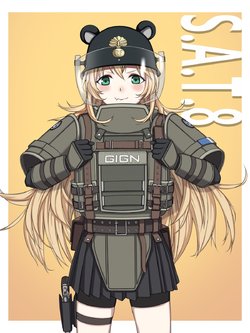 Girls' Frontline Character Fan Art Gallery - S.A.T.8
