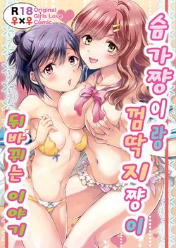 Free Hentai Doujinshi Gallery: [peachpulsar (Mira)] Oppai-chiyan to Chippai-changa Irekawaru Hanashi | 슴가쨩이랑 껌딱지쨩이 뒤바뀌는 이야기 [Korean] [팀 노고치] [Digital]