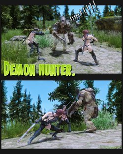 Skyrim - Demo Hunter Girl 1-5 [Thai ภาษาไทย]