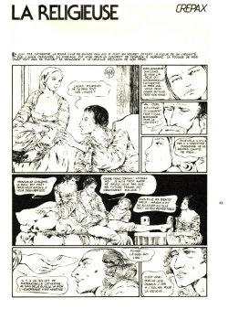 [Guido Crepax] La Religieuse [French]