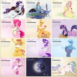 Phyll Anthro Calendar 2020 (My little pony) Phyll Anthro Calendar 2020 (My little pony)
